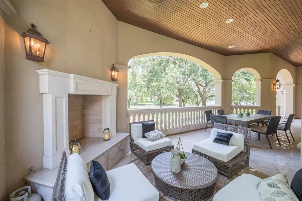 The 100-foot terrace is the perfect place to enjoy "la bella vita."