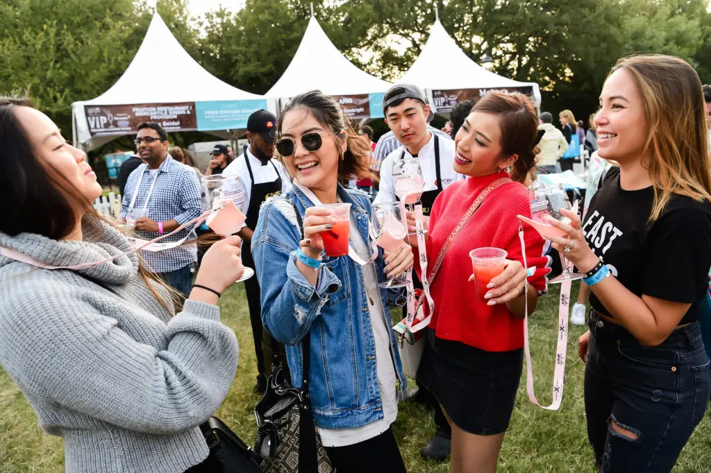 Some partygoers at the last Chefs for Farmers event held in Dallas.