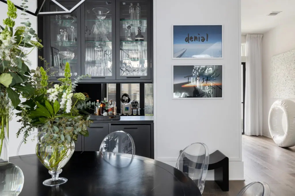Dining room detail at 2028 Park Street. (Photo by Josh Gremillion)
