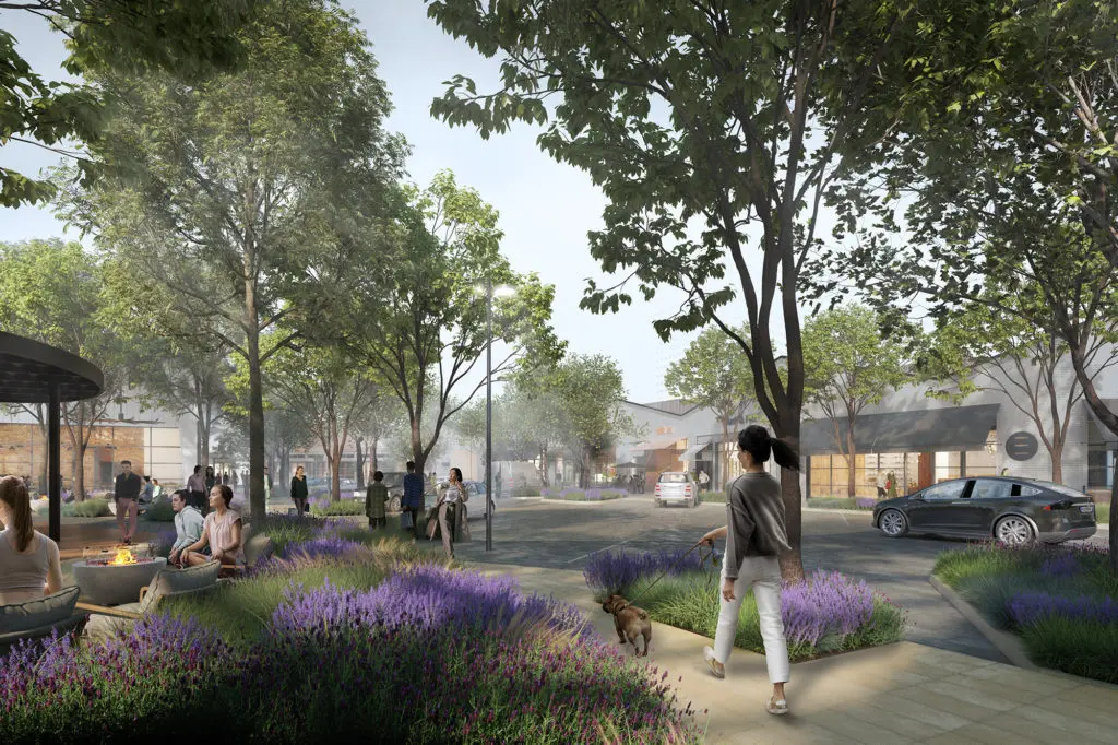 Memorial Town Square is going to be a very walkable place.