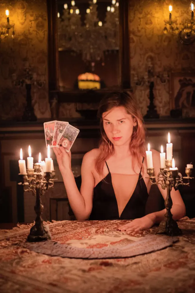 Artist Jennifer May Reiland has released the Diana Tarot cards. (Photo by Syrie Moskowitz)