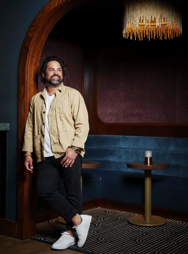 Owner Greg Katz in his newly opened lounge, Clifton Club. (Photo by Jonathan Zizzo)