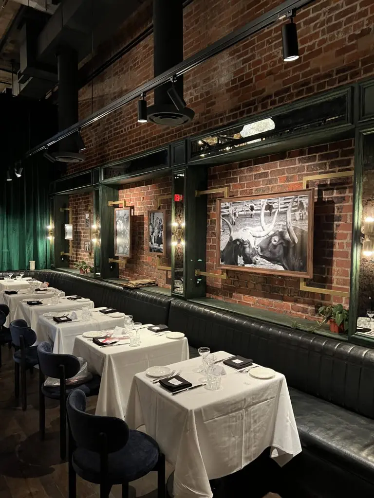 A peek inside Tim Love's swank new Italian spot.