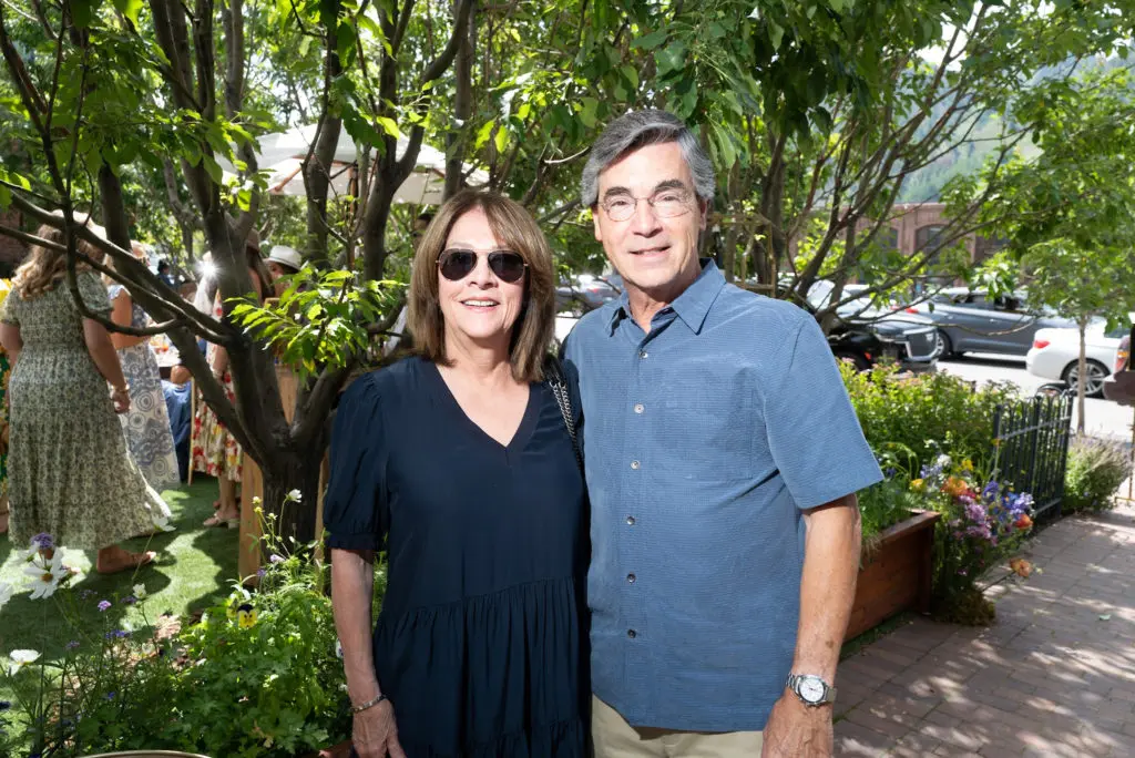 Kathy & Charlie Lusk at the Memorial Hermann Aspen celebration of leading supporters of the Memorial Hermann Foundation. (Photo by Daniel Ortiz)