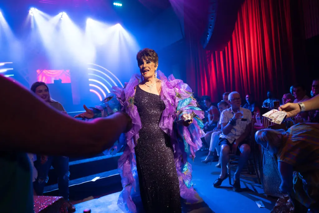 Mona Lott at Legacy Community Health's Mint Julep fundraiser at White Oak Music Hall (Photo by Daniel Ortiz)
