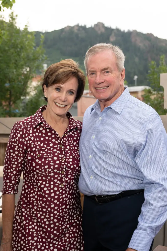 Nina & Edd Hendee at the Memorial Hermann Aspen celebration of leading supporters of the Memorial Hermann Foundation. (Photo by Daniel Ortiz)