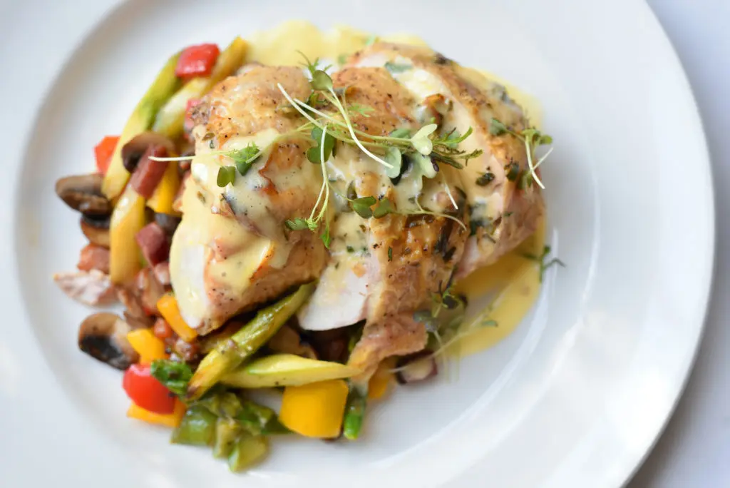 Brennan's Truffle Chicken Pontalba. Photo Kimberly Park.