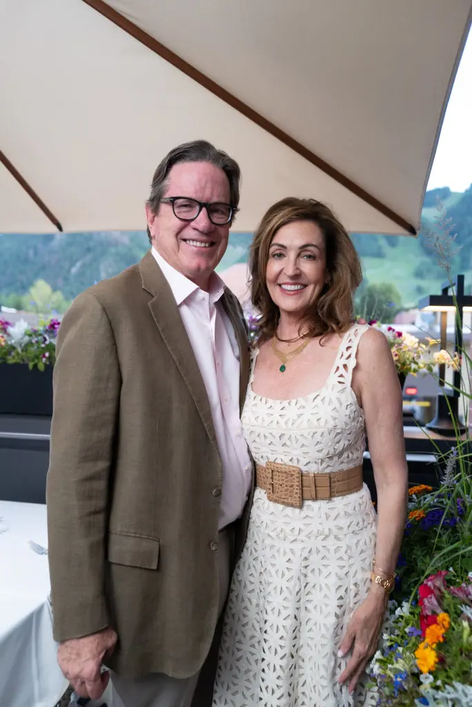 Will & Elizabeth Galtney at the Memorial Hermann Aspen celebration of leading supporters of the Memorial Hermann Foundation. (Photo by Daniel Ortiz) 
