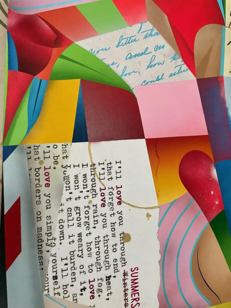 DUAL will donate 80% of the sale of his artwork to medical treatment for DJ Chicken George. (Courtesy DUAL.)