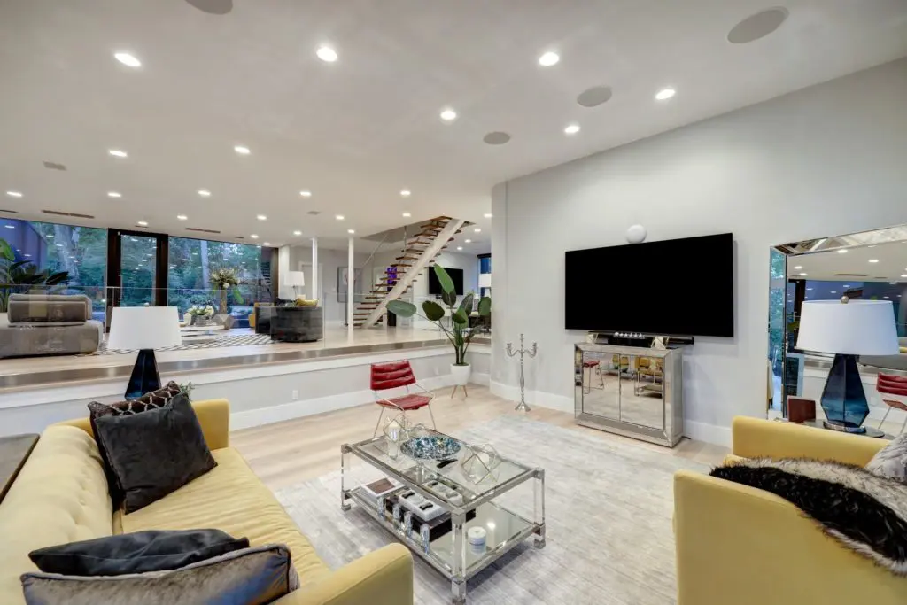 Interiors of the Roger Rasbach designed home at 11686 Arrowwood Circle in Piney Point Village. (Photo by TK Images for Martha Turner Sotheby’s International Realty  )