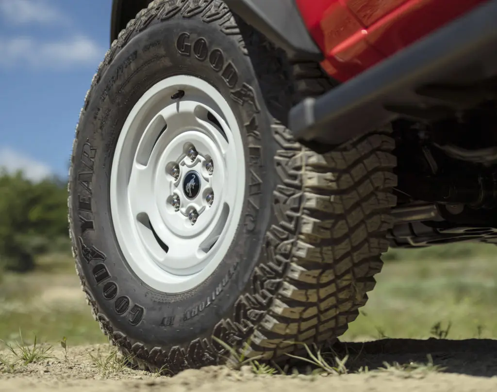 Yes, these new Bronco Heritage Editions will still be off roading ready.