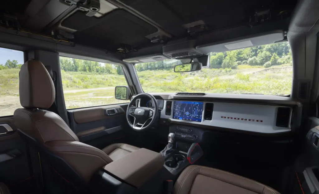 Get a look inside the Bronco Heritage Limited Edition, where old school meets comfort. 