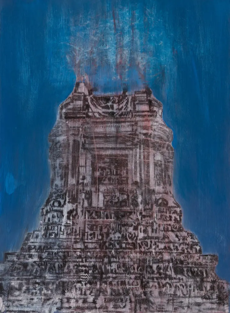 Jorge Tacla's "Identidad Oculta 159," 2021, at Cristin Tierney Gallery
