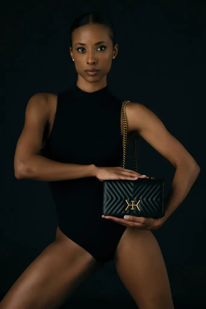 The brand’s logo comes from Marshall's native tribe (the Igbo Tribe) and reflects how the tribe spells “king” using its unique Nsibidi written alphabet. (Photo by @vdm_photographer)