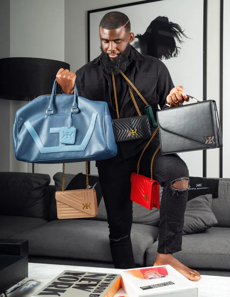 The Maiden Collection features two bags, and Marshall says there's so much more to come. (Photo by @vdm_photographer)