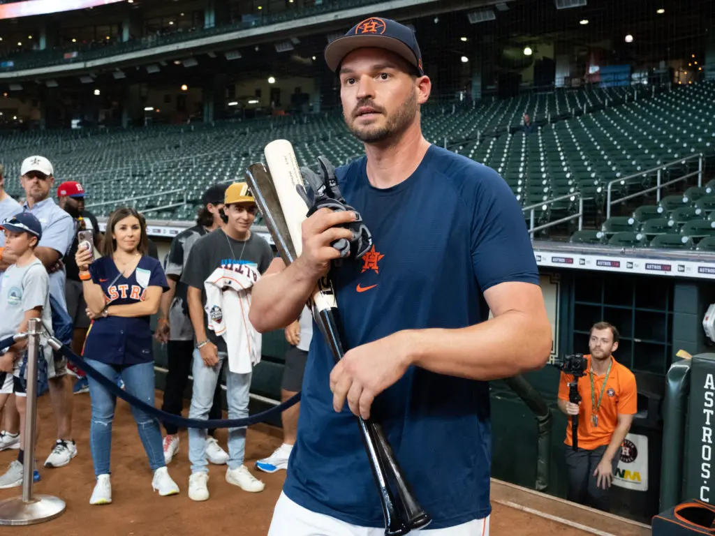 Trey Mancini gives the Astros a bat that needs to be in the lineup almost every day. (Photo by F. Carter Smith)