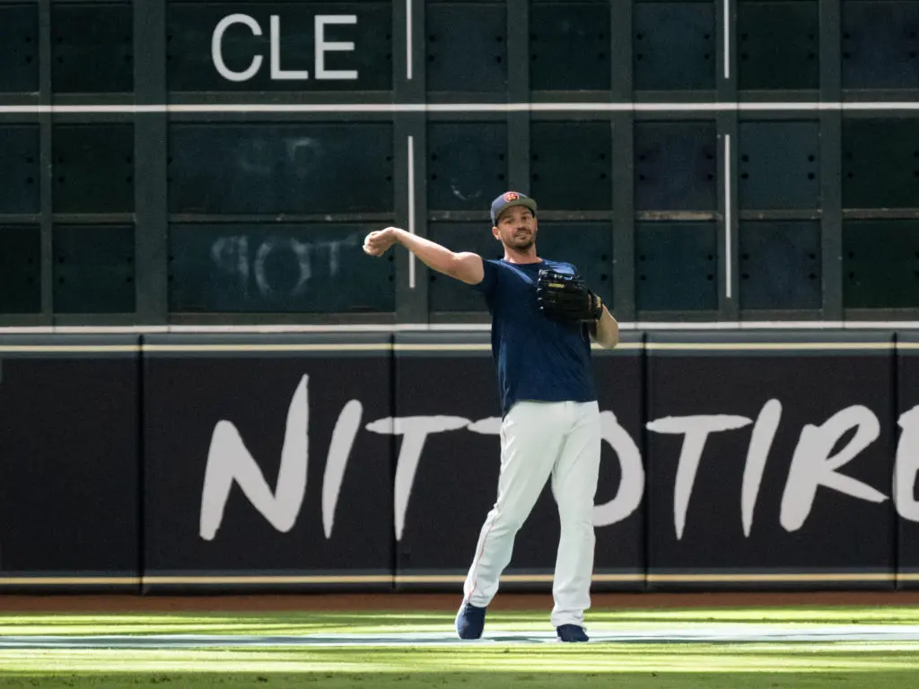 Trey Mancini can play left field for the Astros, especially at Minute Maid Park. (Photo by F. Carter Smith)