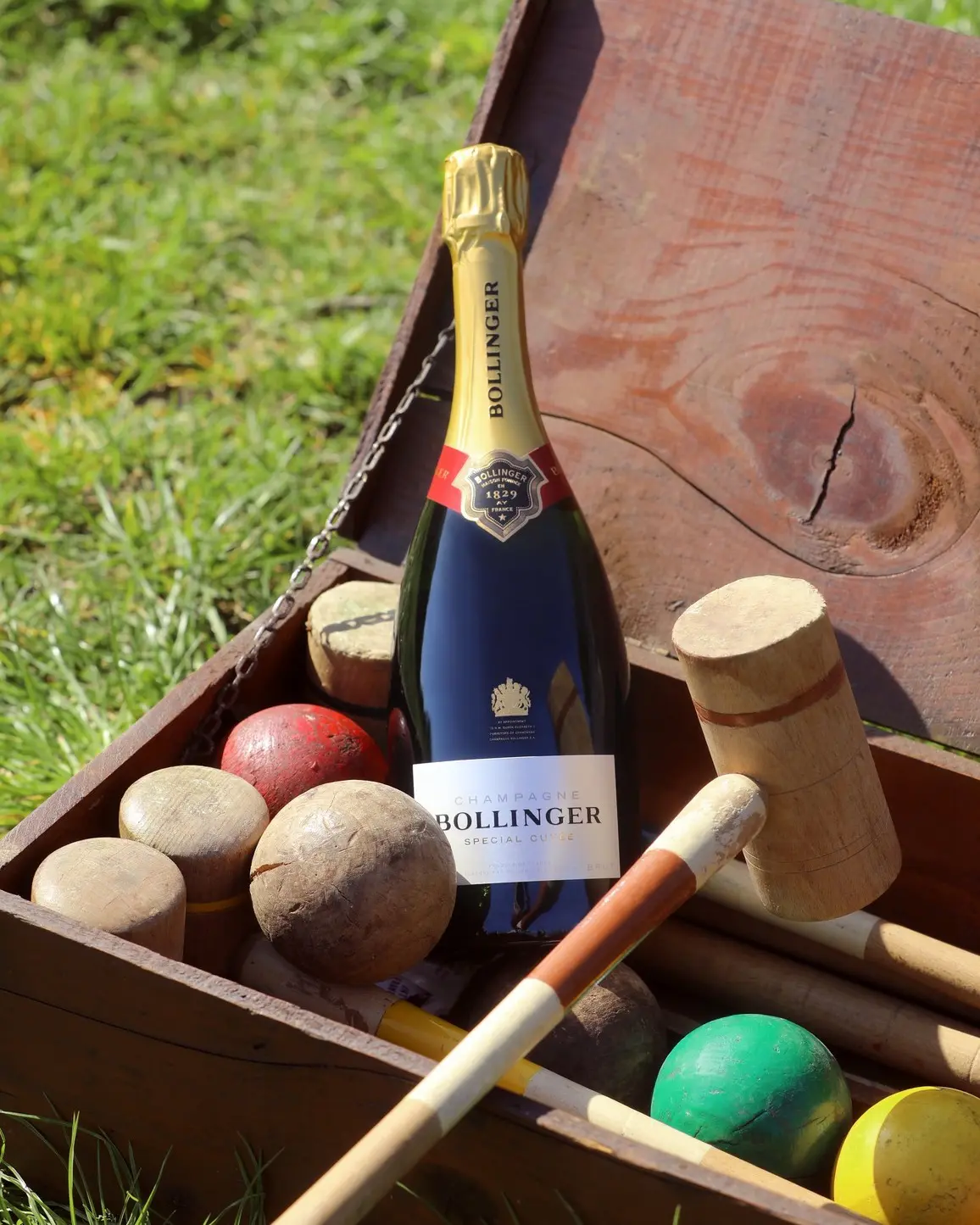 Bollinger Special Cuvee goes great with croquet or cornhole