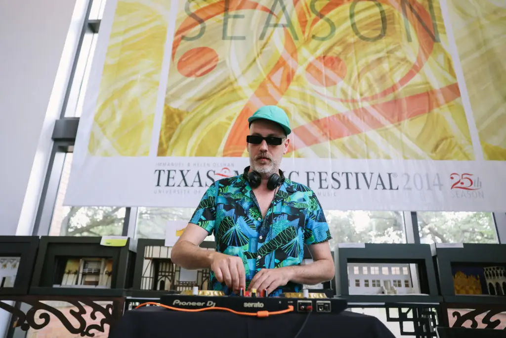 Creative Director Navarro Stark at the "Loveletter" concert. (Photo by Johnny Than)