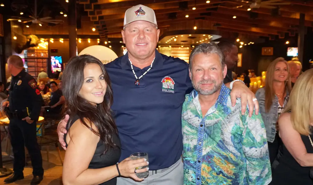 Roger Clemens and friends at his 60th birthday bash at The Rustic. (Photo by Mark Pavlovich Photography)