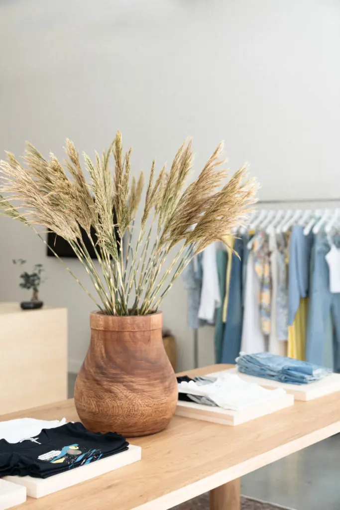 Earthy, organic tones set the mood.