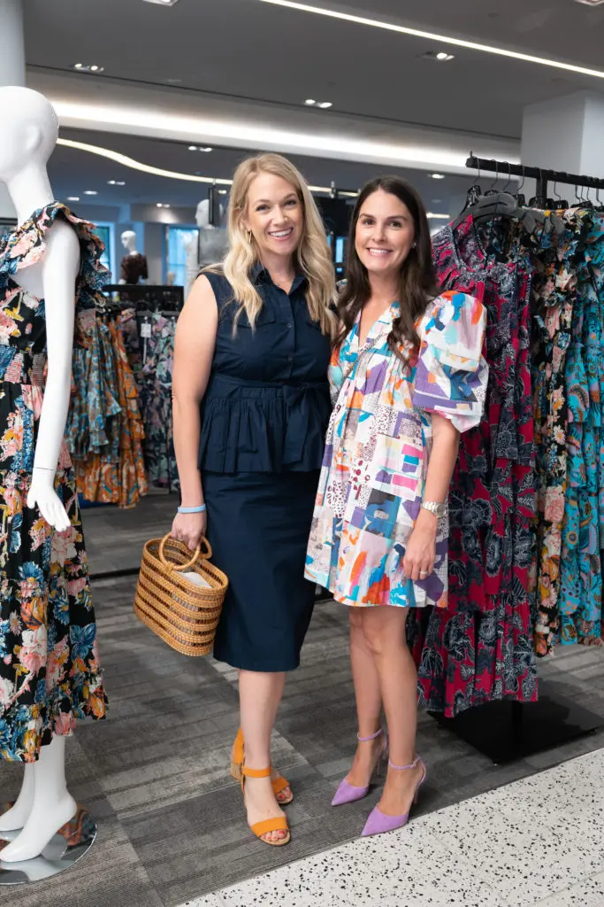 Devon Carter, Brittany Meisner at the Dress for Success Women of Wardrobe Summer Soirée at Tootsies. (Photo by Daniel Ortiz)