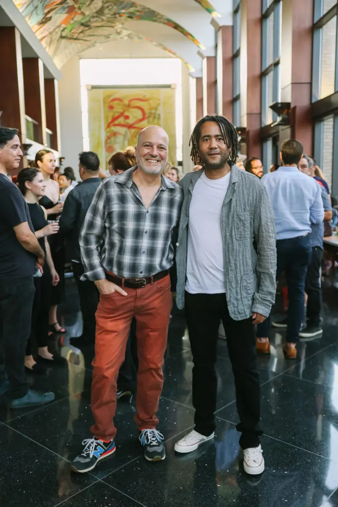 Francesco Conti, Josh Zulu at the "Loveletter" concert. (Photo by Johnny Than)