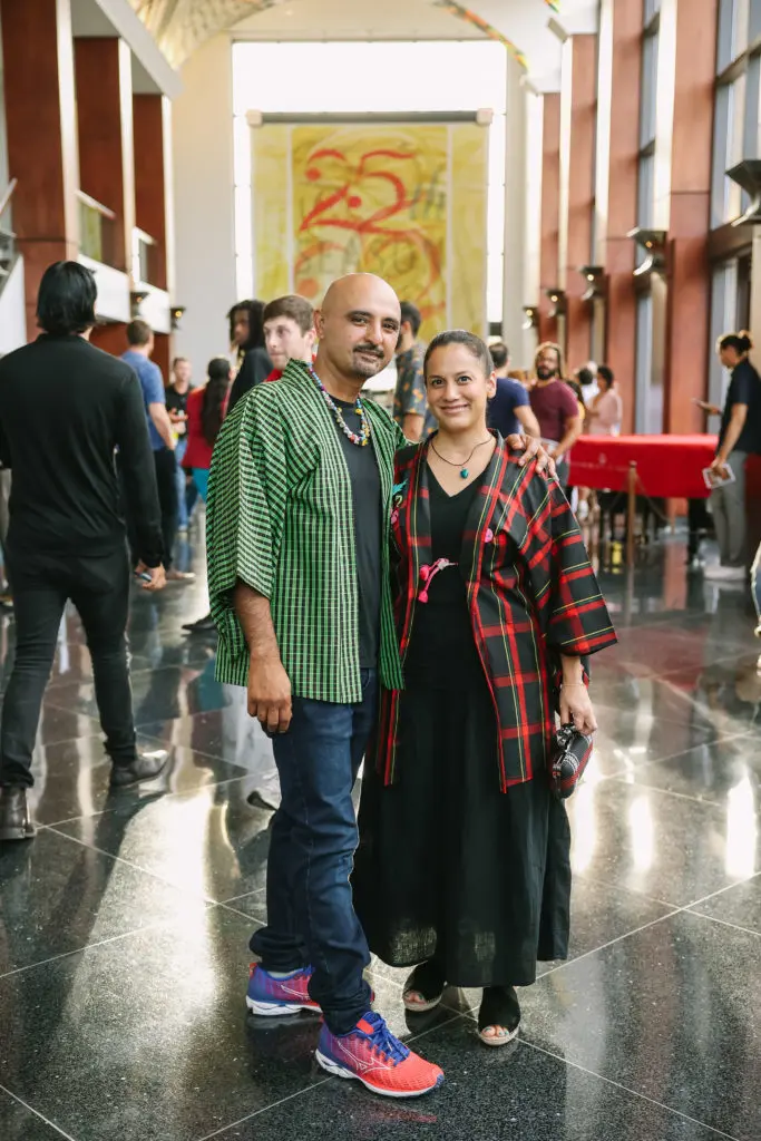 Gonzo247 & Carolyn Figueroa at the "Loveletter" concert. (Photo by Johnny Than)