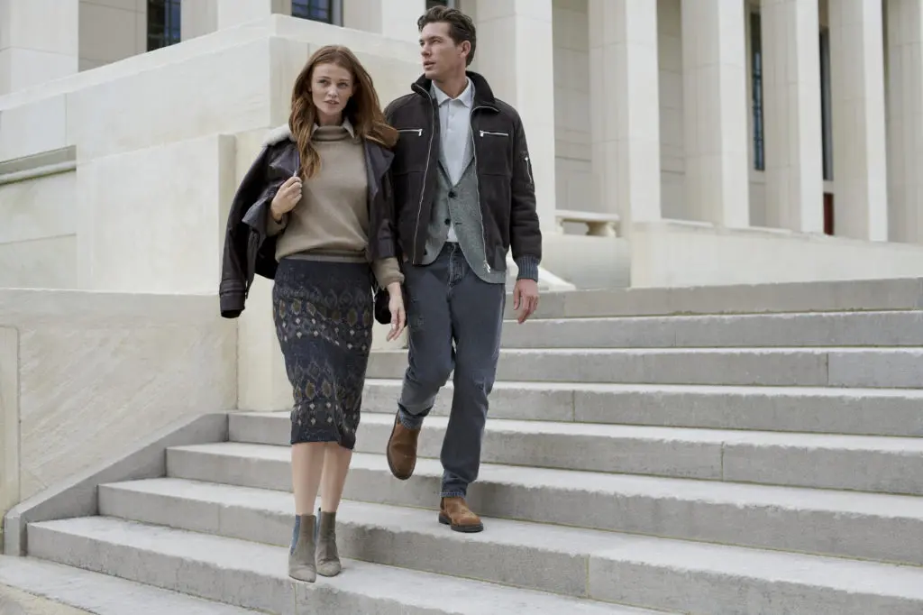 Brunello Cucinelli has something for every man and woman's wardrobe this fall.