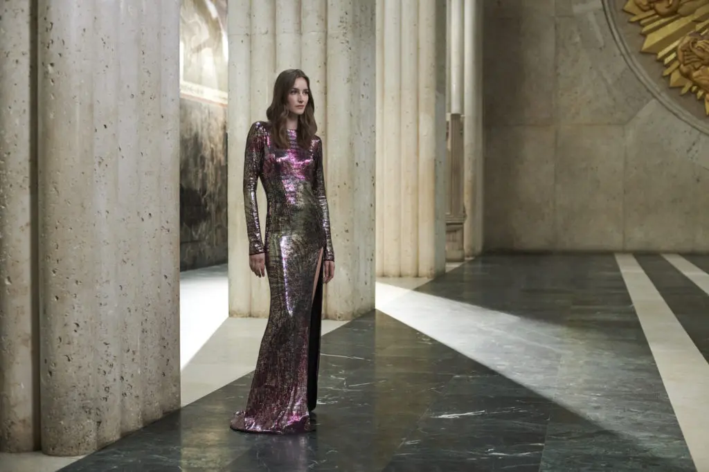 Etro makes a statement with a mix of metallics and different hues.