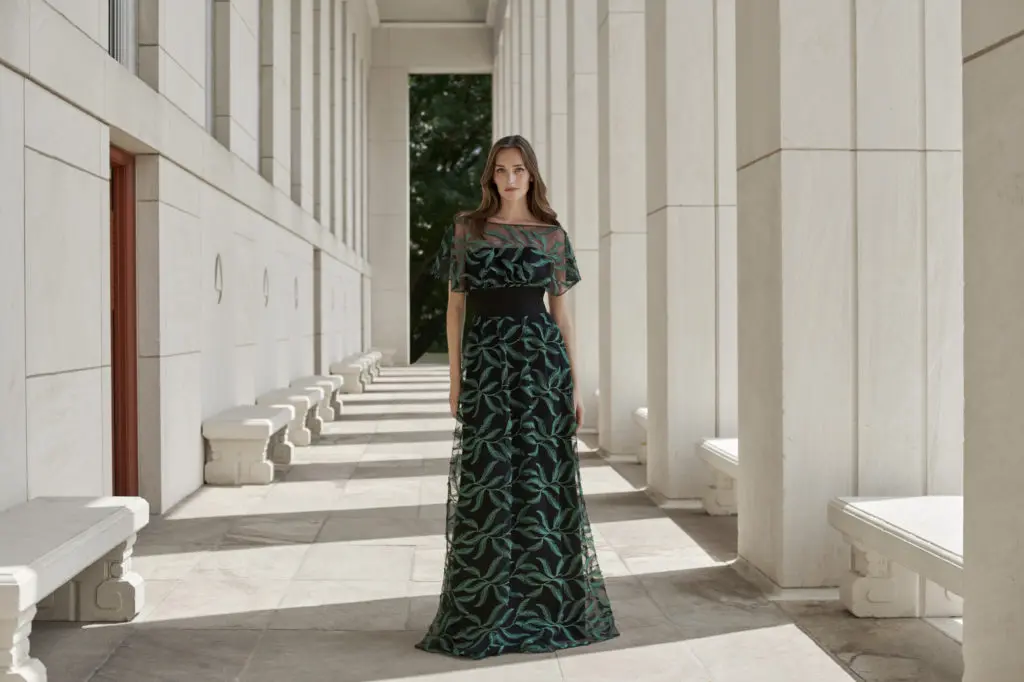 Texan Lela Rose plays with textures and layers this fall.