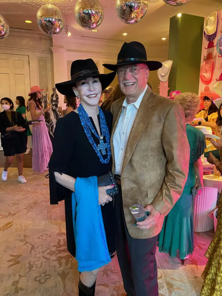 Shelby Hodge & Shafik Rifaat at Frances Moody Buzbee's 30th birthday bash. (Courtesy photo)
