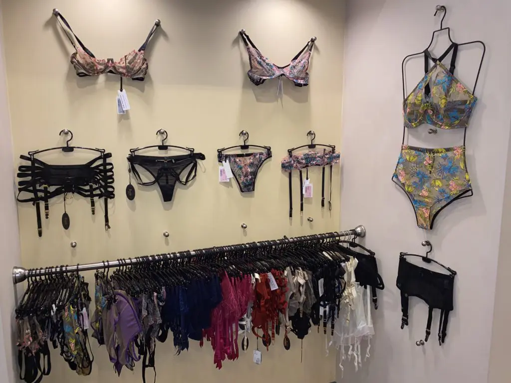 Offerings in Houston's Top Drawer Lingerie run the gamut from granny panties to G-strings.