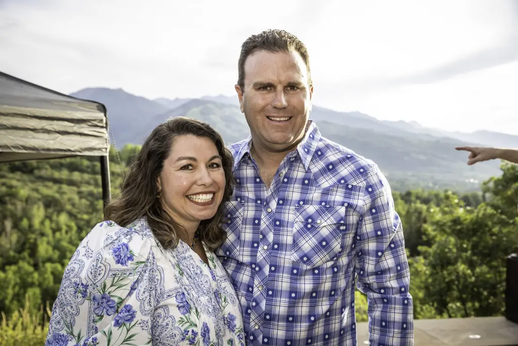 Kate & Charlie Hamilton at the MD Anderson Cancer Center events  in Aspen.