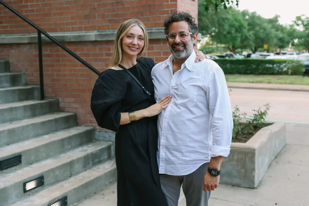 Katharine Barthelme, Shane Frank at the "Loveletter" concert. (Photo by Johnny Than)