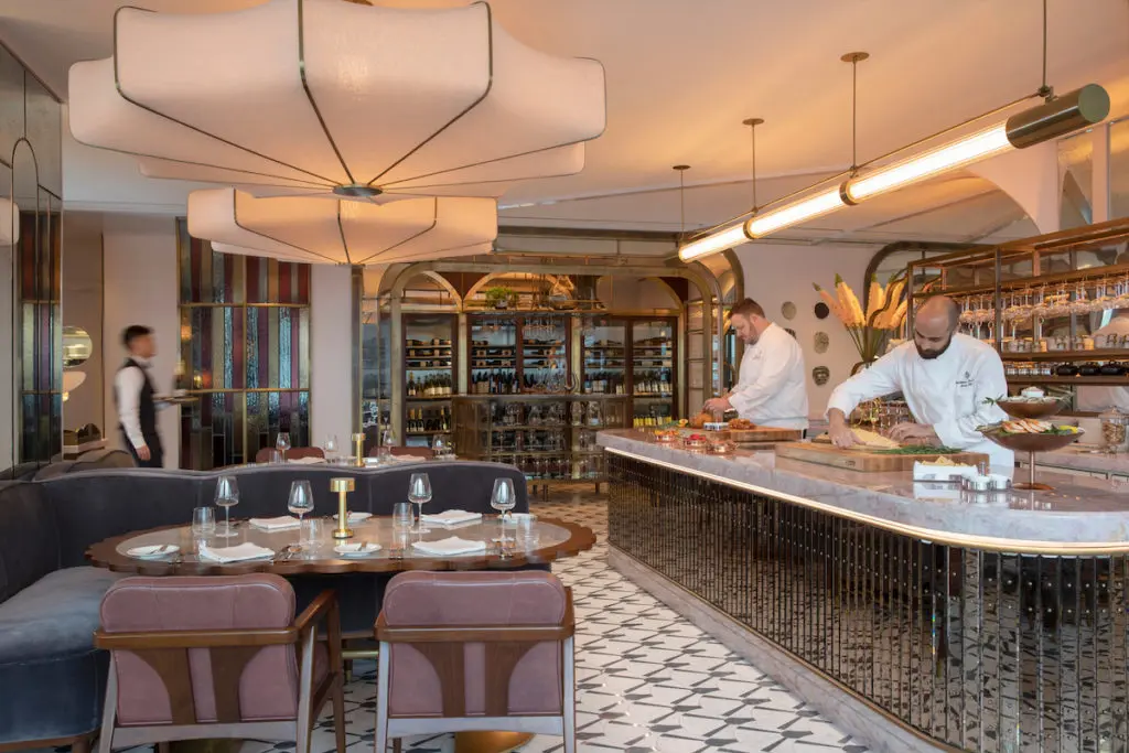 Chef Alon Shaya's Miss River in the Four Seasons. 