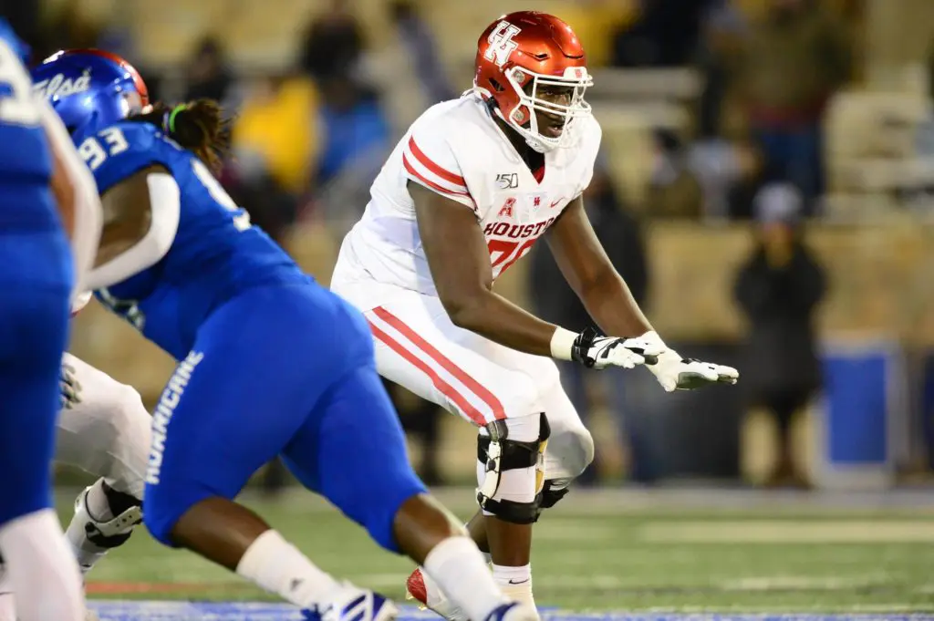 Patrick Paul knows that dominant blocks get noticed. And he looks to get a bunch of them for a high-profile Houston team. (Courtesy UH Athletics)