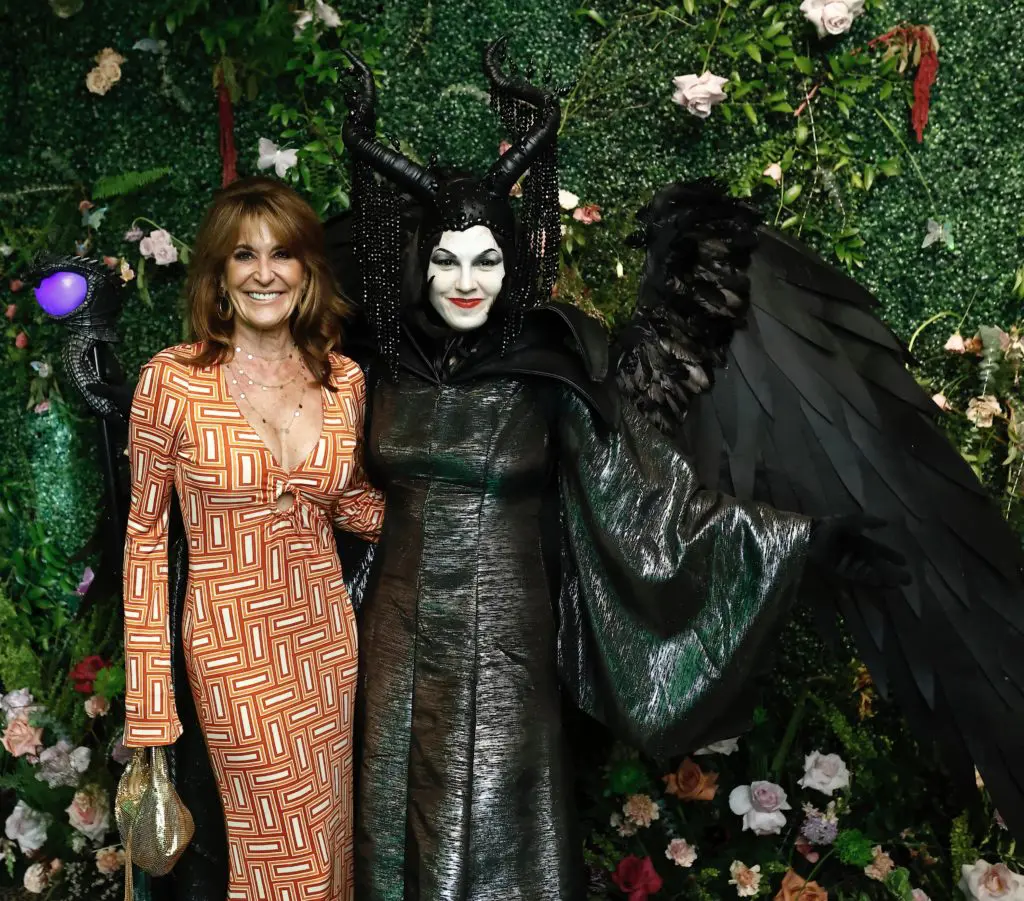 
Annie Amante and Maleficent 
(Photo by Quy Tran)