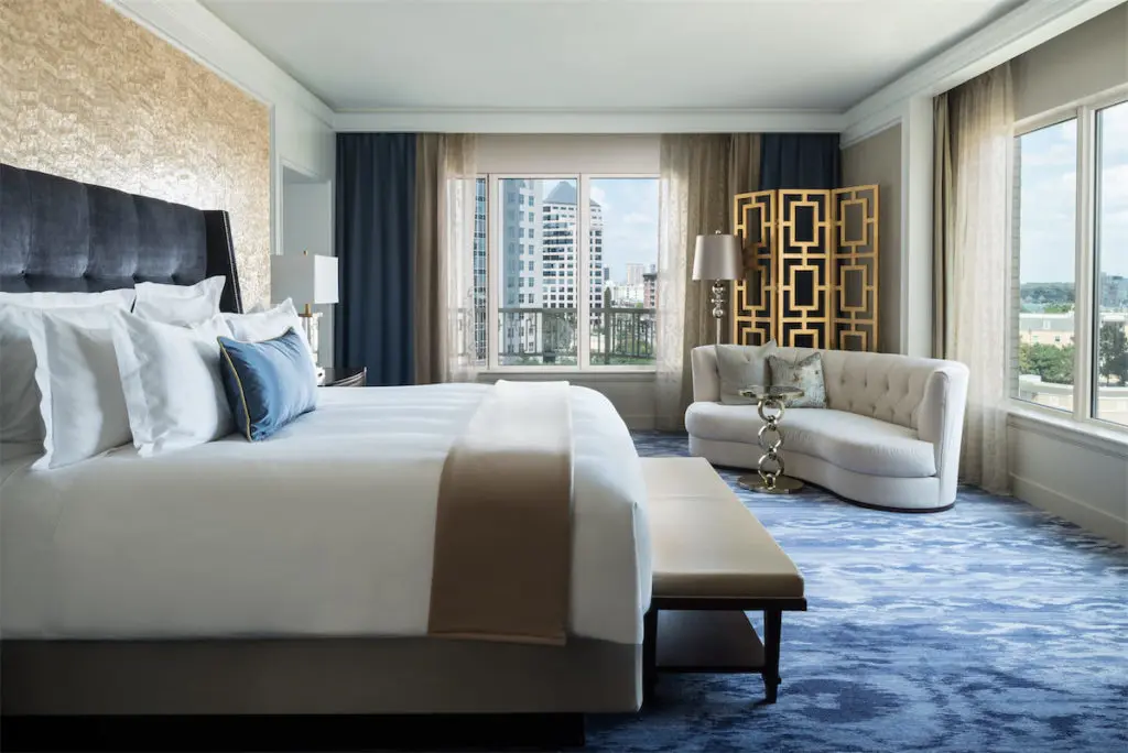 A suite at The Ritz-Carlton, Dallas. (Courtesy)