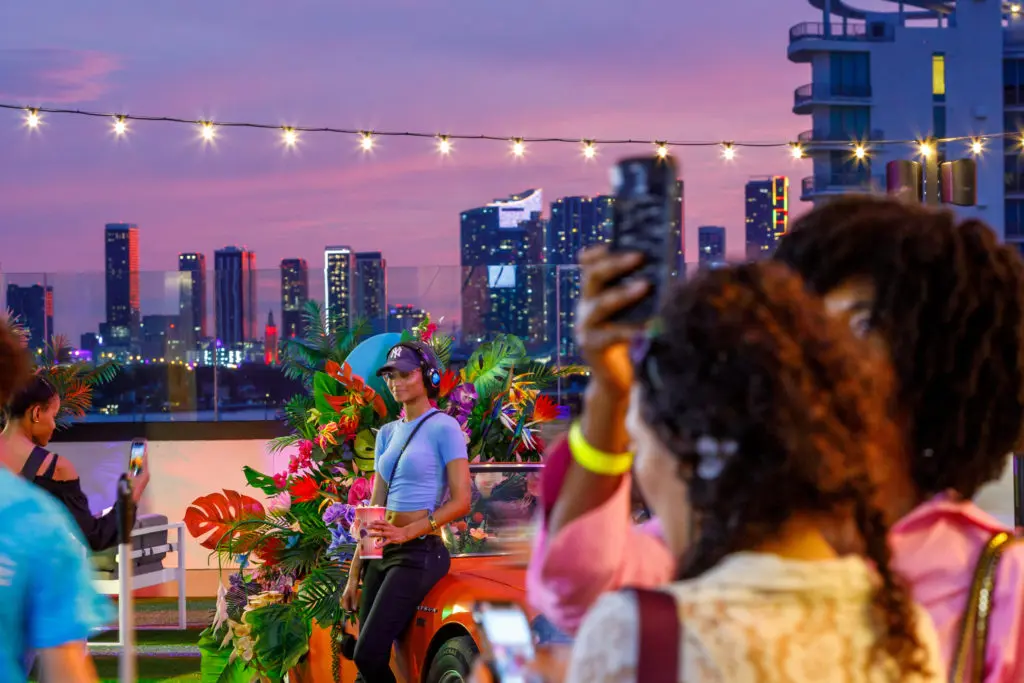 Rooftop brings more than a movie, its a social experience. Pictured is their Miami location.