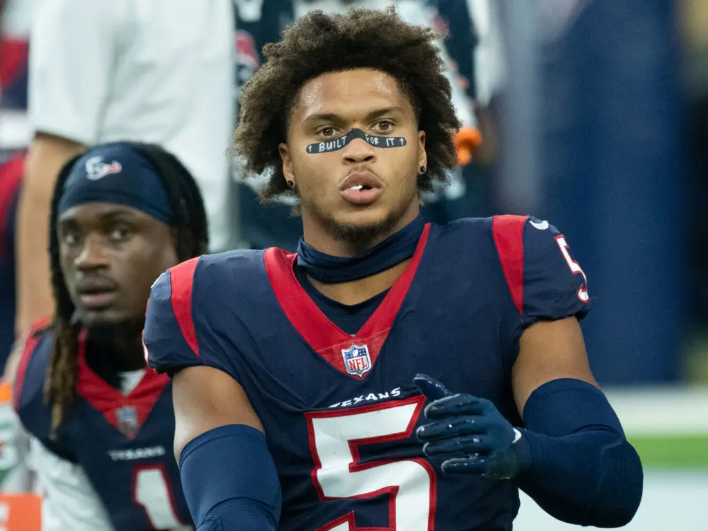 Texans rookie safety Jalen Pitre is already making plays. (Photo by F. Carter Smith)
