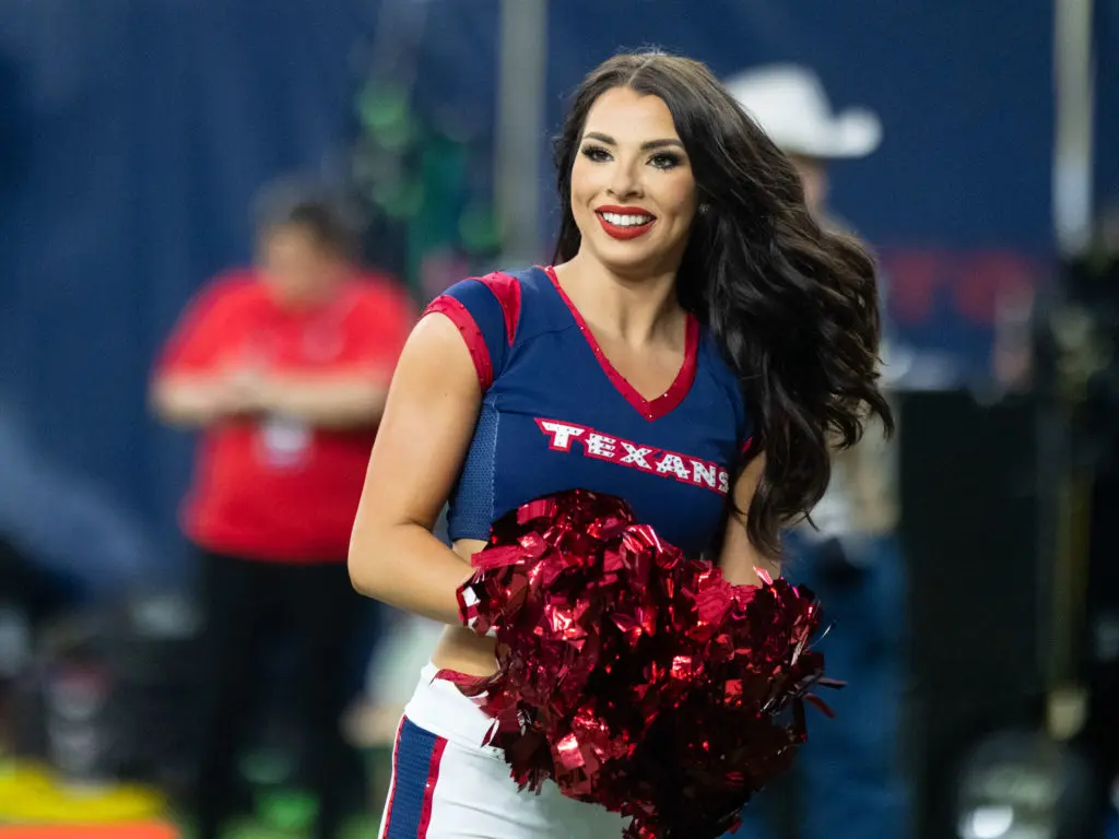 Texans cheerleaders always bring the enthusiasm. (Photo by F. Carter Smith)