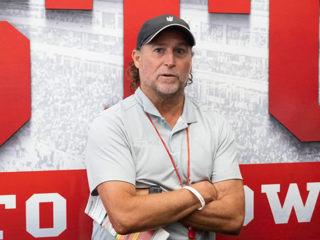 University of Houston coach Dana Holgorsen brings a lot of intensity to the table. (Photo by F. Carter Smith)