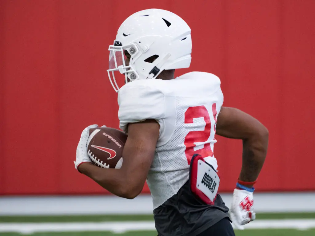 University of Houston tailback Stacy Sneed brings some serious speed. (Photo by F. Carter Smith)