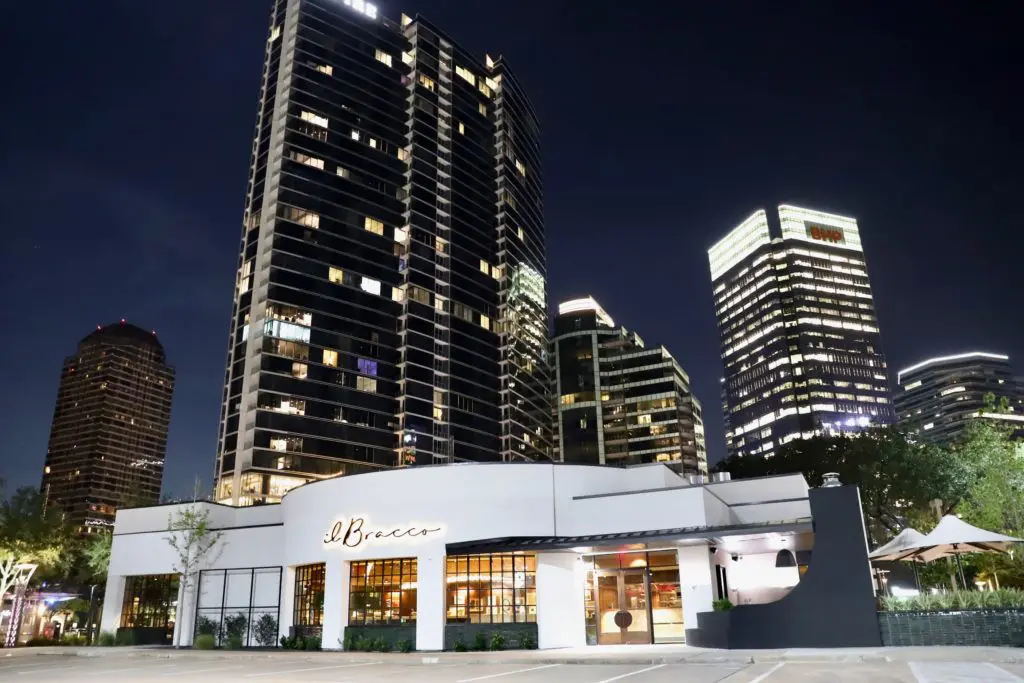 The new Italian-inspired restaurant il Bracco has moved into Post Oak at San Felipe, in the former California Pizza Kitchen location. (Photo courtesy of il Bracco)