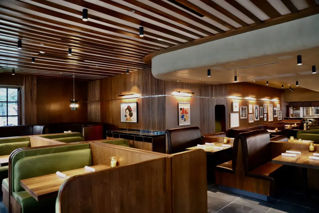  Michael Hsu Office of Architecture is responsible for the design, inside and out, of the new il Bracco. (Photo courtesy of il Bracco)