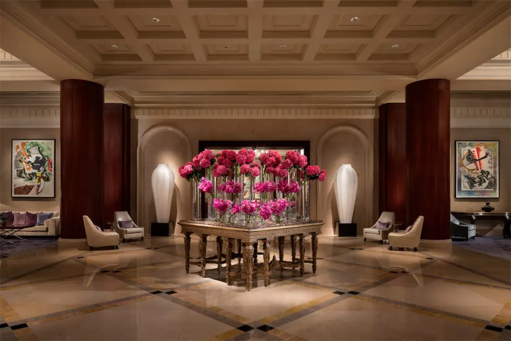 The Ritz-Carlton, Dallas' lobby is absolutely stunning. (Courtesy)