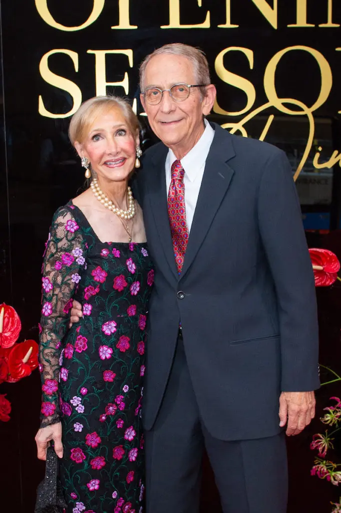 Diane & Harry Gendel at the Alley Theatre opening season dinner