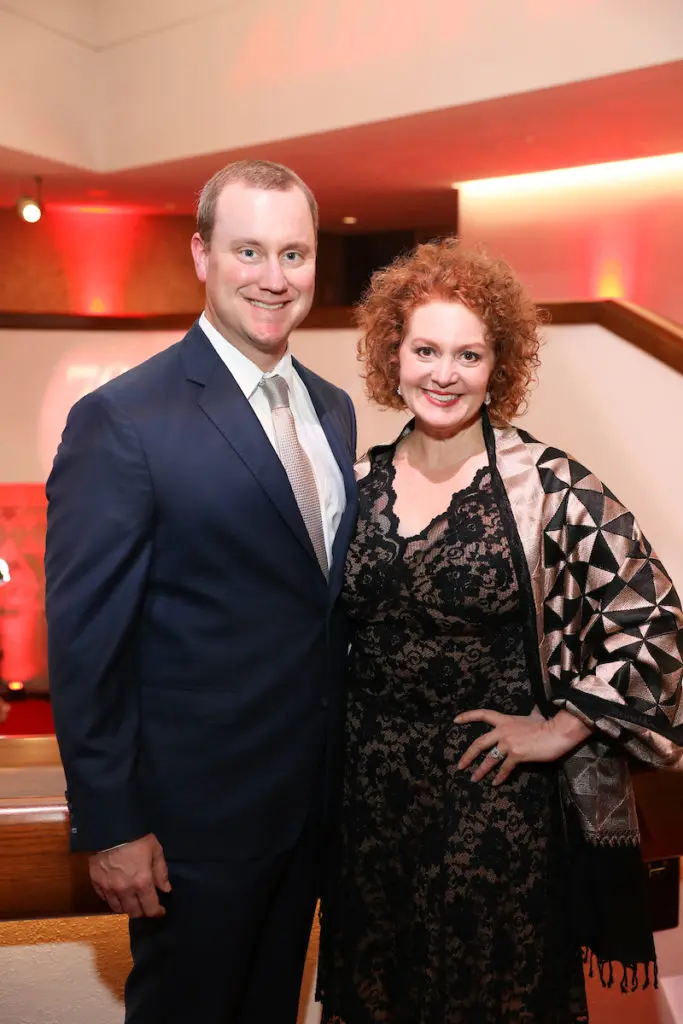 Wesley & Jeanna Bamburg at the Alley Theatre opening season dinner