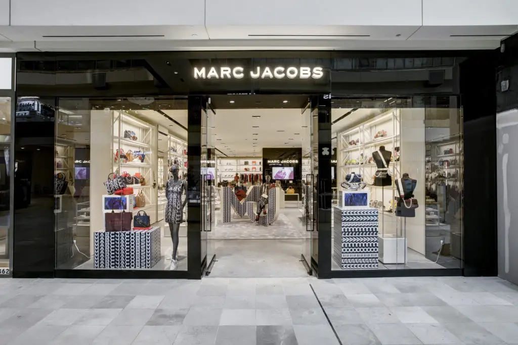 Marc Jacobs has opened its first full-line store in Houston's Galleria, tucked between Nespresso and Tag Heuer near The Galleria Financial Center.
